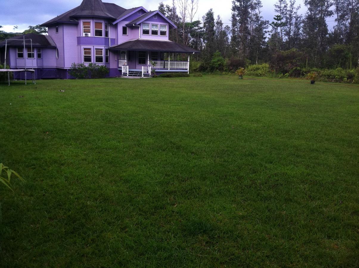Hawaii Tropical Volcano Mansion + Sauna Hilo Exterior foto